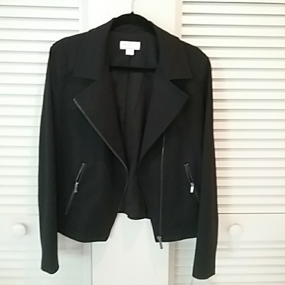 Elegant Zippered Pockets Blazer - Picture 3 of 3